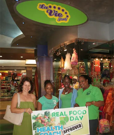 Press coverage of Real Food Day, clipping 4