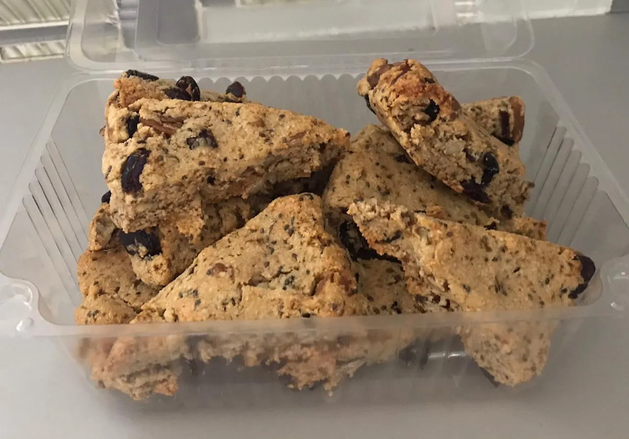 Cranberry Pecan Scones - Gluten Free (Almond flour)